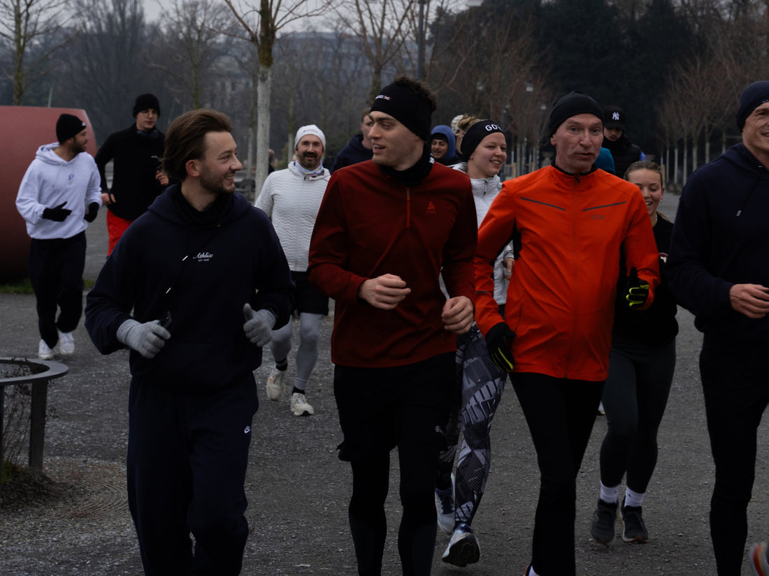 Athlix Community Run im Winter – Disziplin heisst auch bei Kälte am Start sein