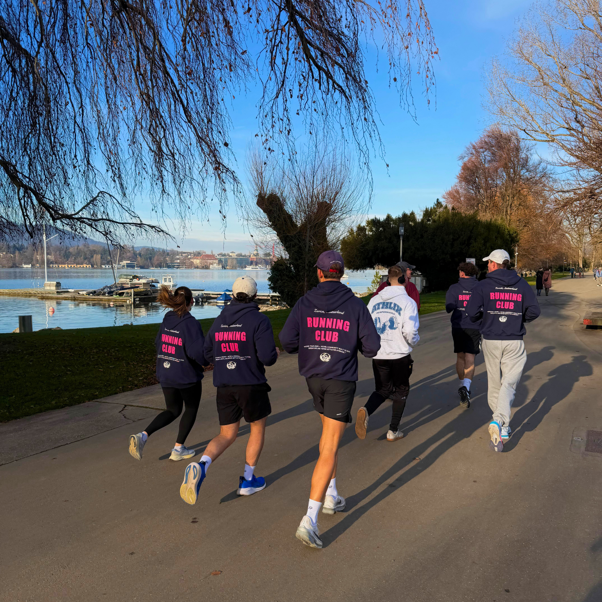 Athlix Performance -  Running Club – Essentials Hoodie